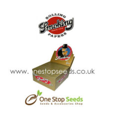 Gold Smoking Kingsize Rolling Papers at one stop seeds and accessories Scotland Glasgow head shop