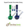 Squall Double Percolater Bong from one stop seeds Scotland Glasgow